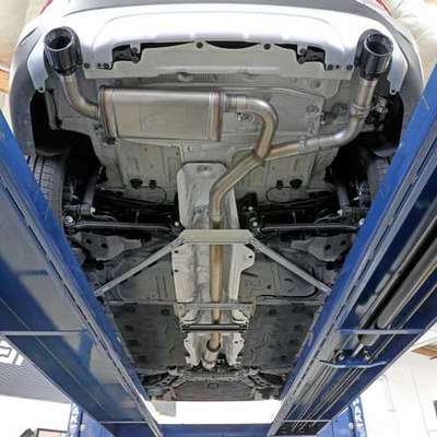 Axle-Back Exhaust System aFe Power fits BMW X1 (F48) B48 Engine 2015-2021 image 3